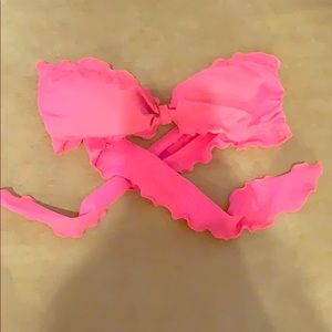 VS scalloped bikini top